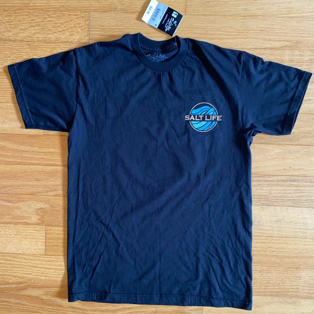 Salt Life Blue Short Sleeve Tee